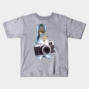 Squirrel Selfie Kids T-Shirt